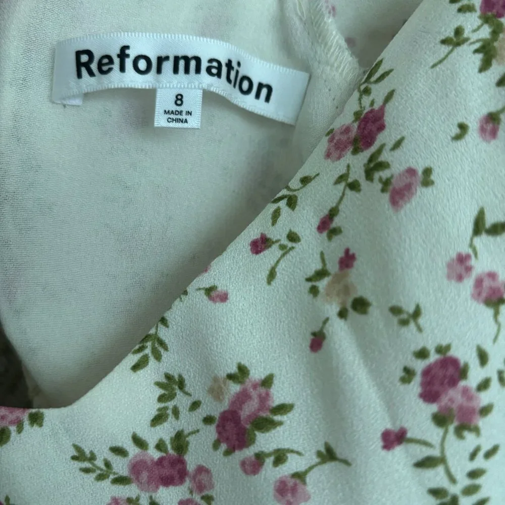 Reformation Ladonna Dress 8 NWT - Picture 5 of 7